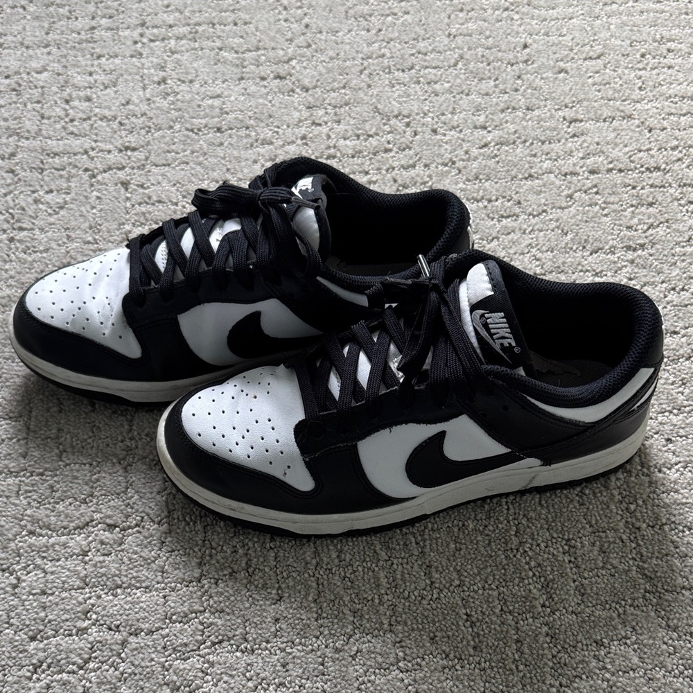 Nike Black and White Women's Dunks